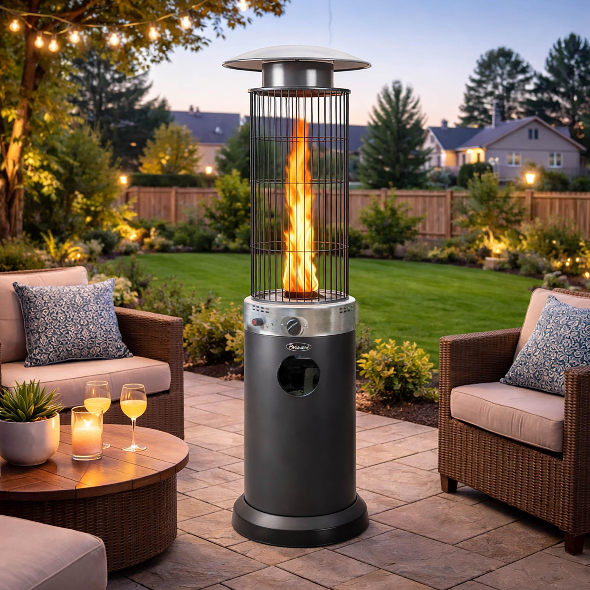 Paramount Venturi Spiral Flame Heater, Grey